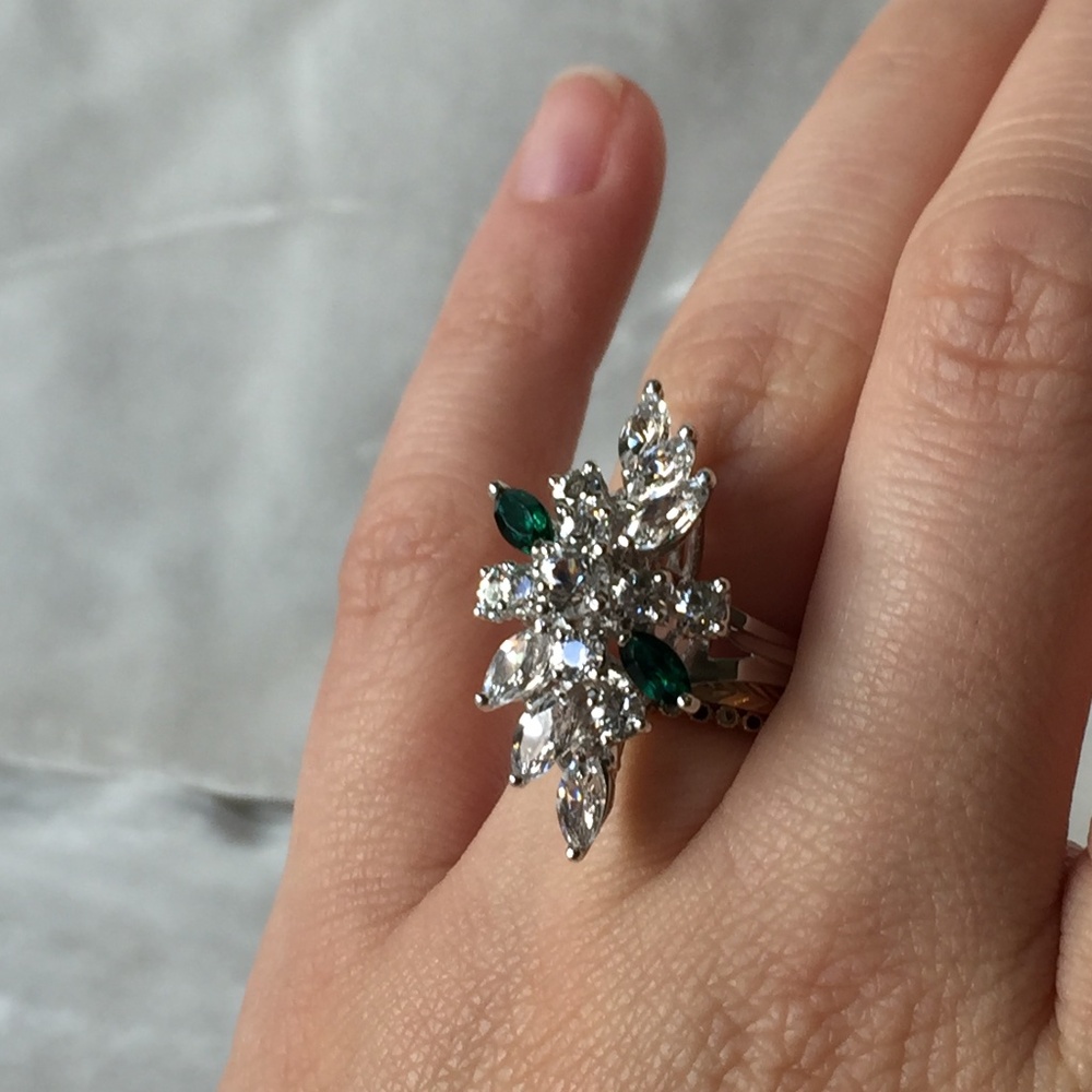 Sterling Cocktail Ring